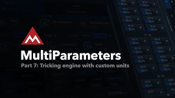 MultiParameters #7 - Complex cases - Tricking engine with custom units