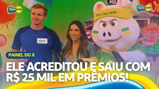 CATARINENSE LEVA R$ 25 MIL EM PRÊMIOS NO SBT | PAINEL DO X NO PROGRAMA SILVIO SANTOS (31/05/2026)