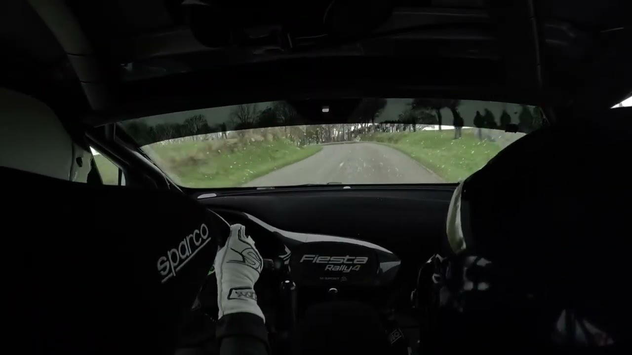 ONBOARD - SPA RALLY 2025 - ES5 Fays Show 2 - Ford Fiesta Rally4 - Dünker/Decker