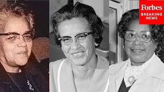 NASA's 'Hidden Figures' Honored In Congressional Gold Medal Ceremony Held By Speaker Mike Johnson