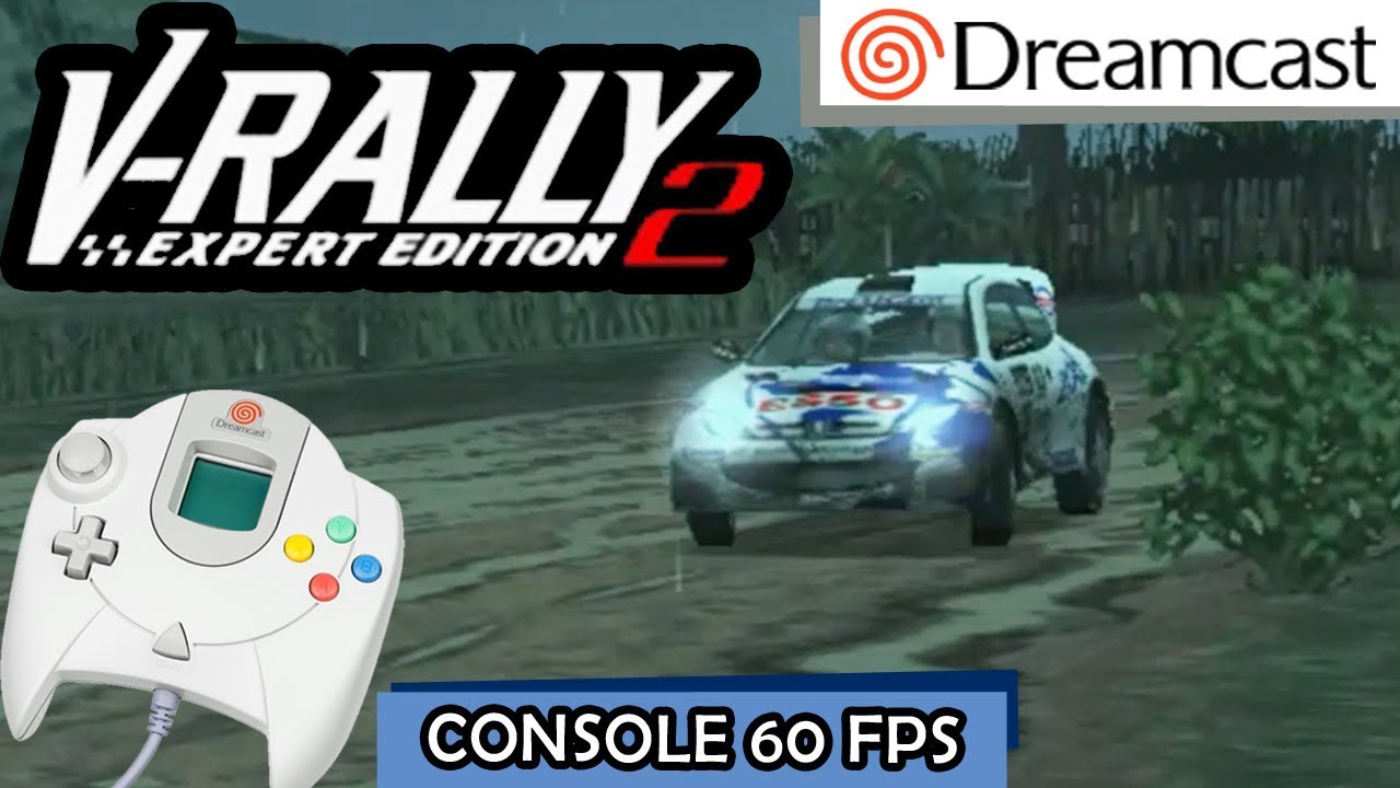 TEST DRIVE: V-RALLY 2 Expert Edition - Gameplay modo Arcade (Dreamcast 60fps)