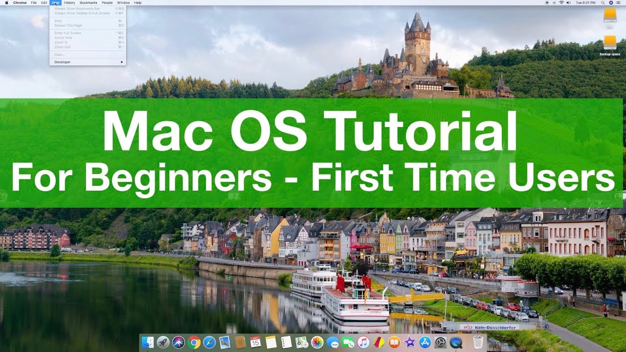 Mac OS Beginners Tutorial - Mac OS Tips - YouTube