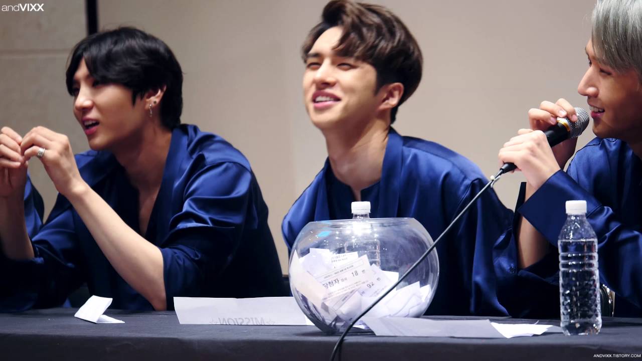 [4K] 160821 강남팬사인회 빅스(VIXX) - 안무 중 제일 어려운 부분? '다 어려워! 다!다!'