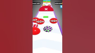 Number Ball 3D - Merge Games (android) level 167