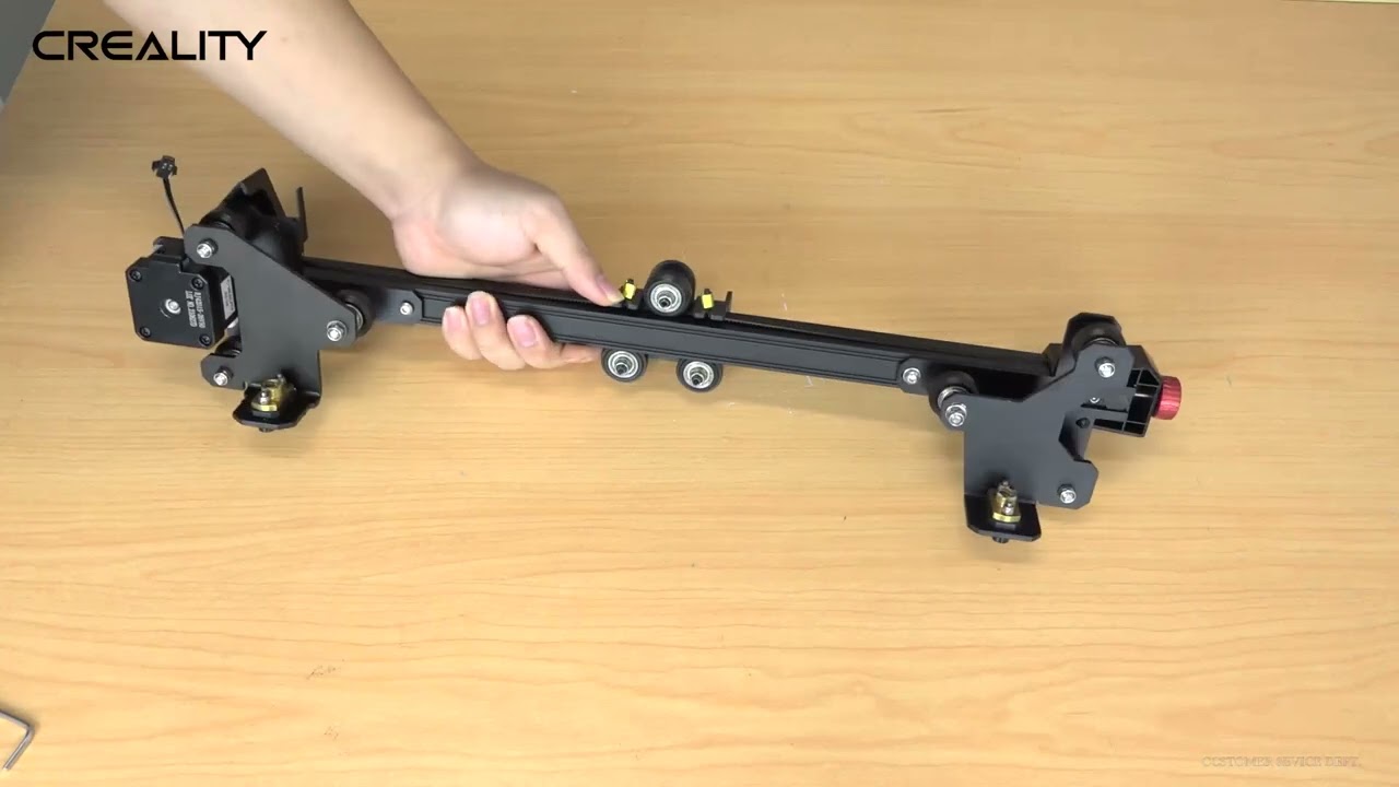 Service tutorial CR - 10 Smart Pro X axis leveling - YouTube