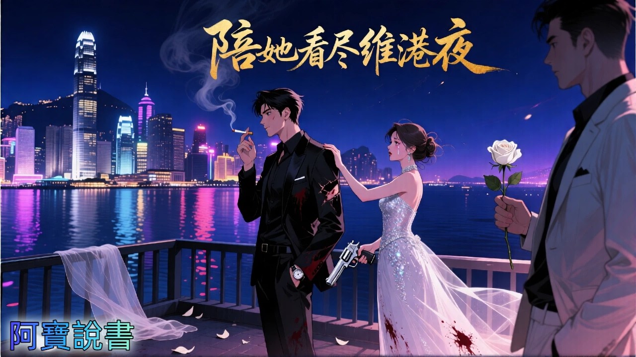 《陪她看盡維港夜》傅淮州扛下99次暗殺，才陪秦知虞這個被關在狗籠中裡的私生女，成為殺遍港城權貴圈的大小姐。甚至在她贏下秦家內鬥的那晚，扛下所有罪責，被帶上了警車。誰都知道，他早就是秦知虞認定的丈夫！