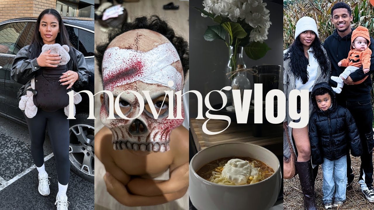MOVING VLOG ★ new house + decor shopping + halloween w friends + new beginnings | Chandler Alexis
