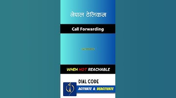 NTC Call Forwarding When Not Reachable #shorts #youtubeshorts #ntc #nepaltelecom