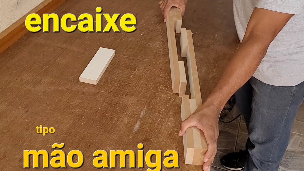 encaixe tipo mão amiga - YouTube