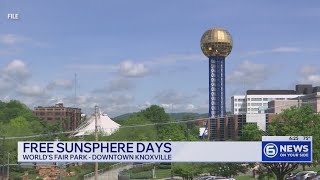 When Knox County residents can visit the Sunsphere for free