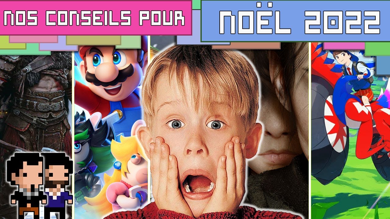 Notre sélection de jeux vidéo pour Noël 2022