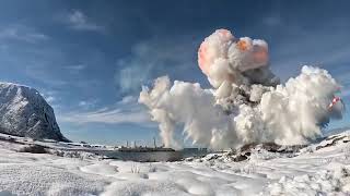BOOM! ISAR Spectrum Rocket Impact