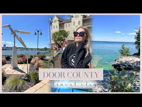 Door County travel VLOG: Cave Point county park, Swedish restaurant & beautiful views