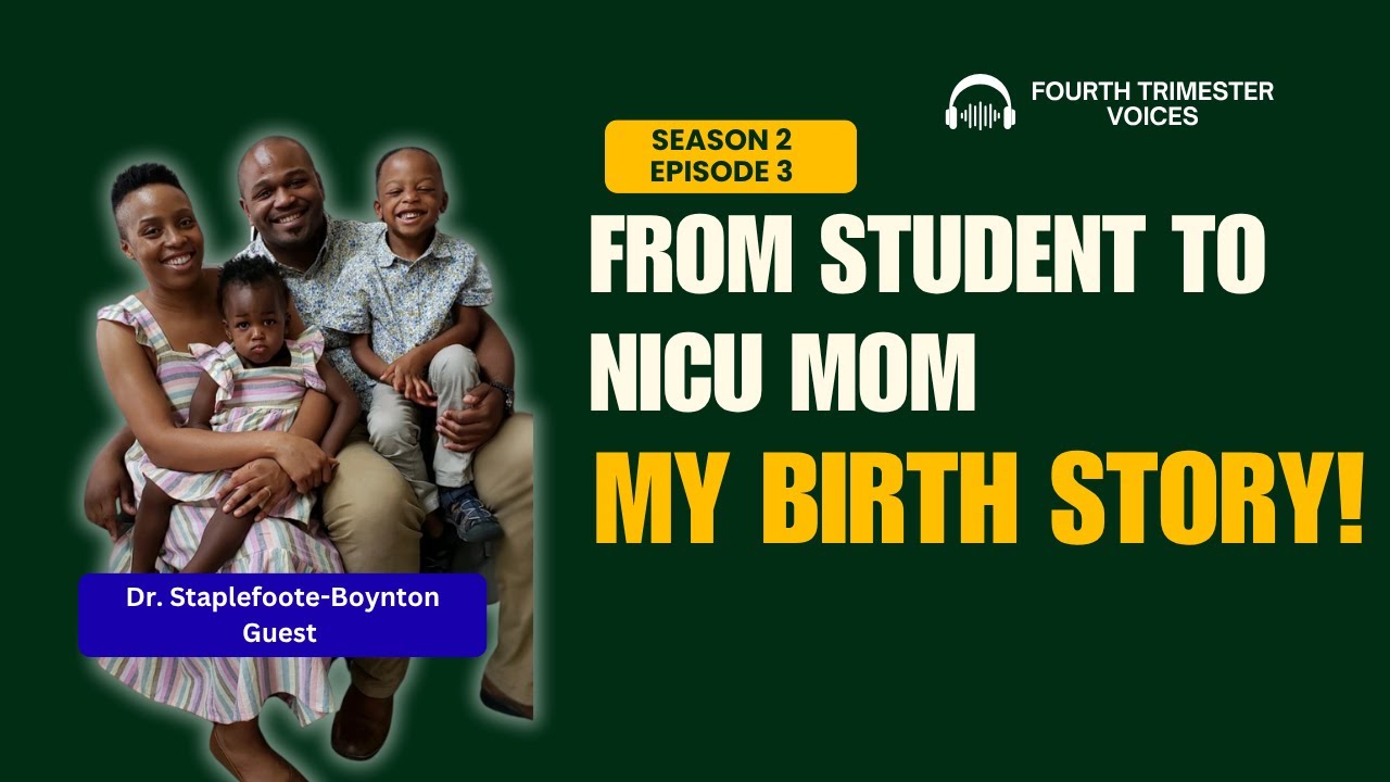 Medical Student to NICU Mom:   Dr. Boynton's Birth Story