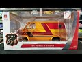 Highway 61 "Orange 70's Stripes" 1/18th Scale Diecast Chevy Van