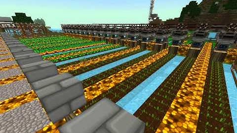 Minecraft Automated Farm (Tekkit Lite Modpack)