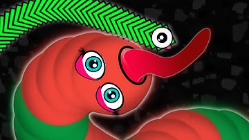 WormsZone.io Biggest Slither Snake Top 001 /Best World Record 1,915,000+ Score Epic WormsZoneio !