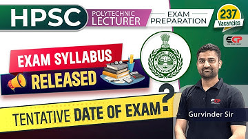 HPSC Lecture recruitment update | Syllabus released | Tentative date of exam?