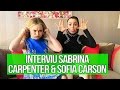 Interviu SABRINA CARPENTER si SOFIA CARSON