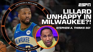 Stephen A. thinks Damian Lillard is ‘miserable’ with the Bucks 👀 | The Stephen A. Smith Show