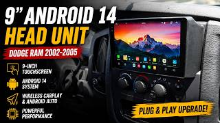 I Finally Upgraded My 2002-2005 Dodge Ram! | IDOING Android 14 Head Unit FULL INSTALL & Walkthrough