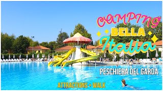 Camping Bella Italia, Peschiera del Garda Italy - walking tour