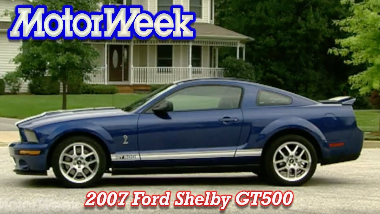昔のGT500のやつですね。結構クオリティ高いです 2007 Ford Shelby GT500 | Retro Review - YouTube