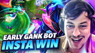 LL STYLISH | EARLY GANK BOT INSTA WINS GAME?