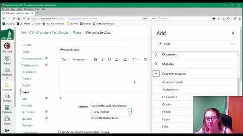 Canvas: Rich Content Editor