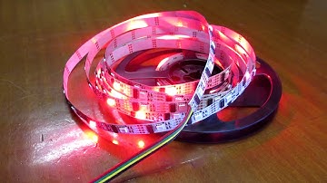 5V WS2801 32LED 32IC RGB pixel digital strip light