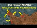 Russia captures novokalynove l huge russian advance north of avdiivka
