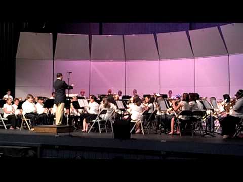 Bob Courtway Middle School spring band concert