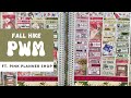 Plan With Me // Fall Hiking // ft. Pink Planner Shop