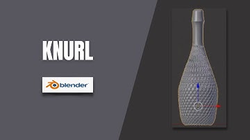 how to make knurl in just 1 minute in blender 2.79