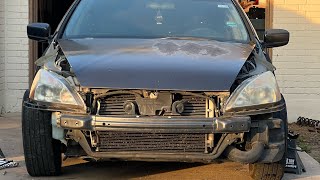 HONDA ACCORD SUBFRAME REPLACEMENT (USING BASIC TOOLS)