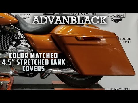 Install Advanblack 14 to 20 Stretched Saddlebags & Adjust Exhaust