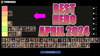 TIER LIST HERO : THE BEST HERO DOOMSDAY : LAST SURVIVORS APRIL 2024 !! VERSI BANG BEAR