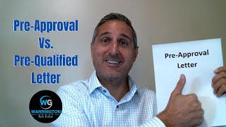 Pre-approval Letter Vs. Pre-Qualified for a Mortgage