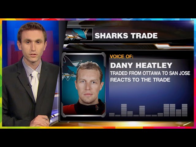 San Jose Sharks' Dany Heatley braces for boos from jilted Senators