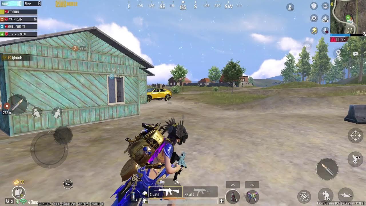 VEX SEZAİ YAYINDA PUBG MOBIL
