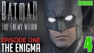 Batman: The Enemy Within - Episode 1 "The Enigma" Playthrough Part 4 Ending - The Enemy of My Enemy