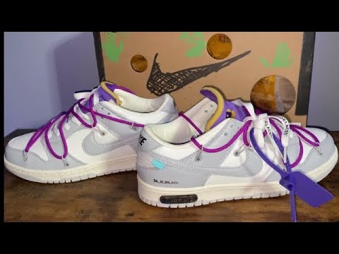 Off-White × Nike Dunk Low（28cm） Nike Off-White x Dunk Low Lot 28 of 50 for Sale