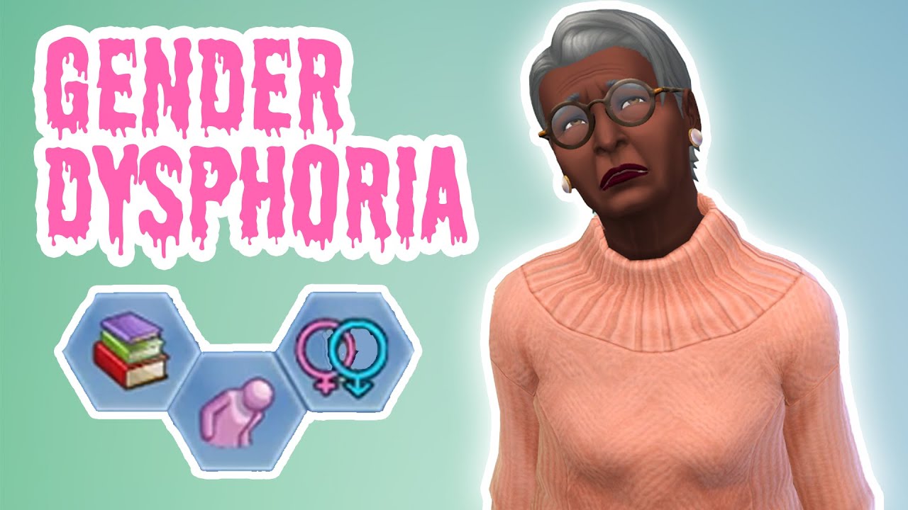 Sims 4 Transgender Gender Dysphoria Trait Mod Overview YouTube