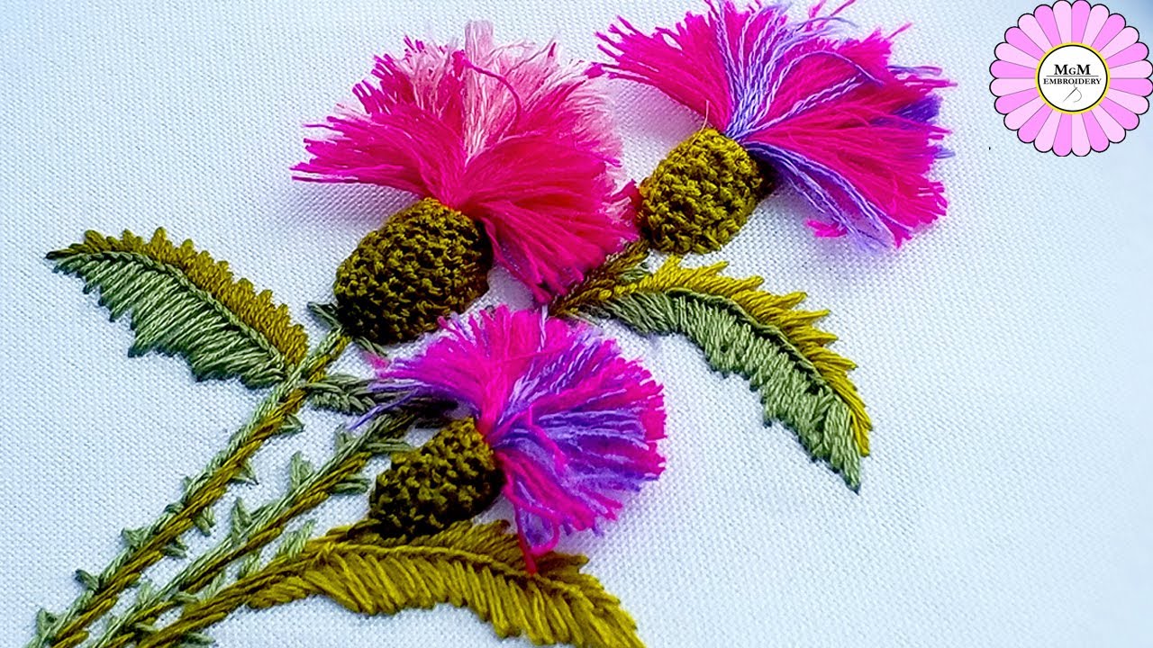 Thistle Needlework (Free Pattern) - Makenstitch