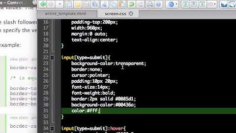 Styling Your HTML Form Submit Buttons with a Touch of CSS3