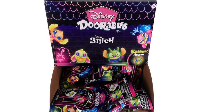 Disney Doorables - Stitch Blacklight Figures