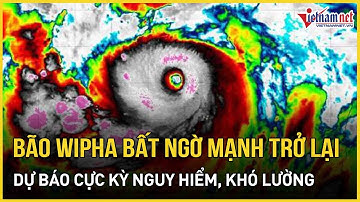 Nóng: Bão số 3 Wipha bất ngờ mạnh trở lại trên vịnh Bắc Bộ, dự báo cực kỳ nguy hiểm, khó lường