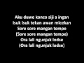 Download Lagu ENDANK SOEKAMTI - BADAJIDINGADAN (lyrics on screen)