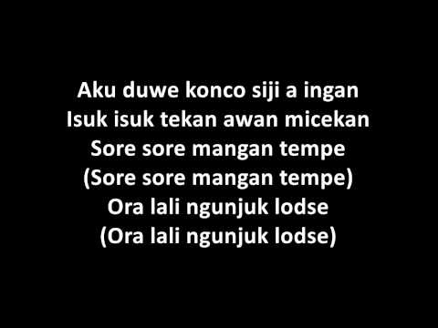 ENDANK SOEKAMTI - BADAJIDINGADAN (lyrics On Screen)