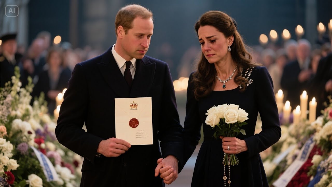 With Dignity and Strength, William and Kate Share a Soulful Farewell | Royals | Emotional Story,....